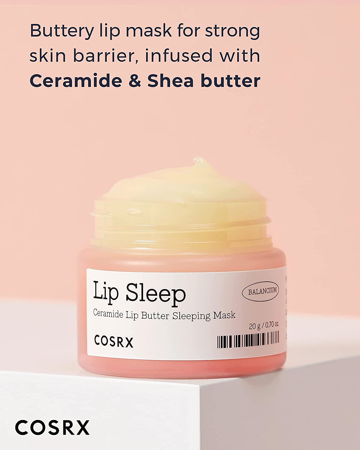 Cosrx Balancium Ceramide Lip Butter Sleeping Mask - Masque de nuit réparateur pour les lèvres