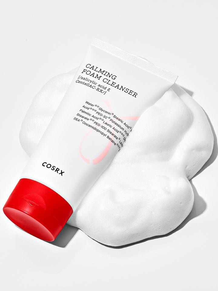 Cosrx AC Collection Calming Foam Cleanser - Mousse nettoyante apaisante