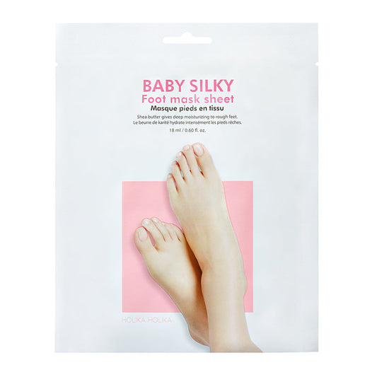 HOLIKA HOLIKA Baby Silky Foot Mask - Masque tissu nourissant pour les pieds