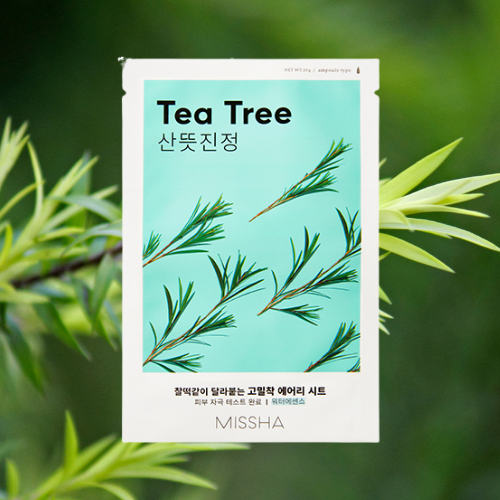 Missha Airy Fit Sheet Mask Tea Tree - Peau rééquilibrée