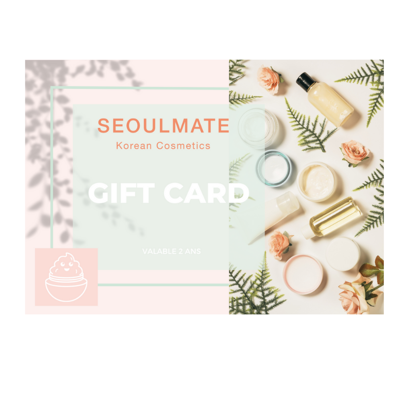 Carte-cadeau Seoulmate Cosmetics