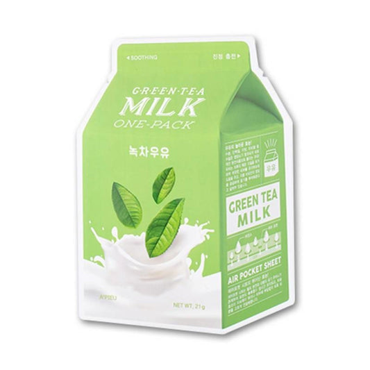 kbeauty-apieu-green-tea-milk-one-pack-masque-tissus-seoulmate-cosmetiques-coreens
